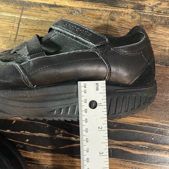 Sketchers Shape Ups women’s size 10 black leather - Picture 8 of 17